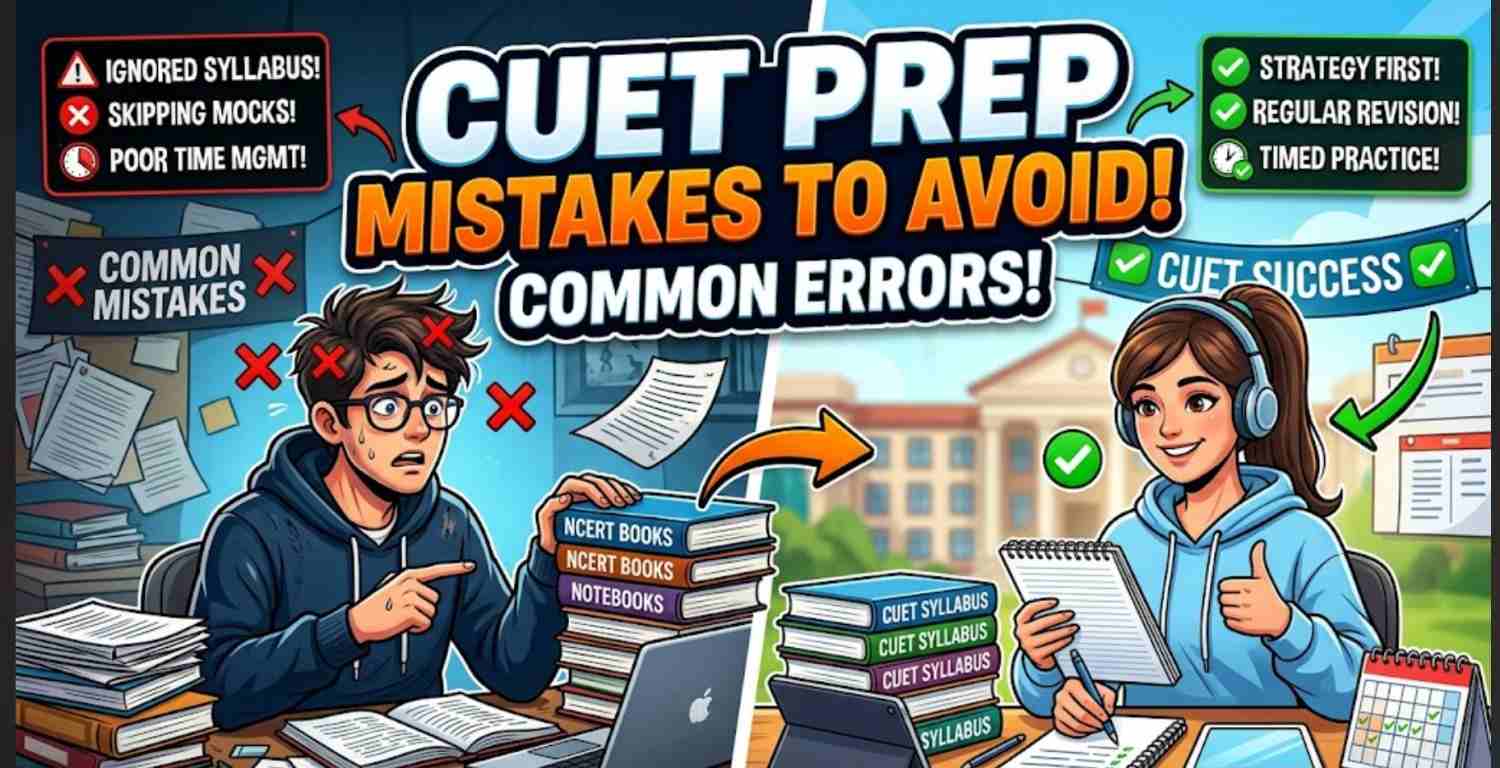 CUET Preparation Mistakes: Common Errors to Avoid