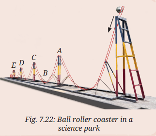 Ball roller coaster exhibit